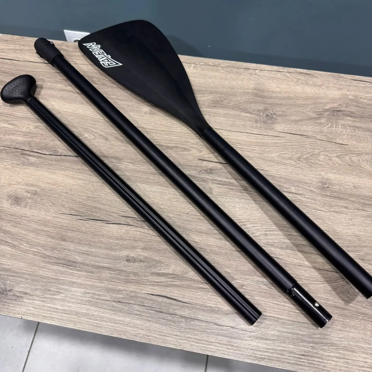 RAME SINGLE PAGAYER STAND UP FAYEAN ADJUSTABLE TELESCOPIC 160-210CM BLACK NOIR